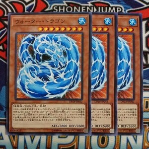 8763☆遊戯王☆ ウォーター・ドラゴン 3枚 ノーマル DP18