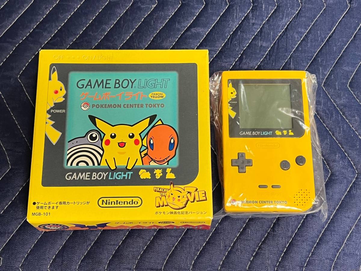 2021新発 ゲームボーイライト 本体 ピカチュウイエロー ポケモン映画化