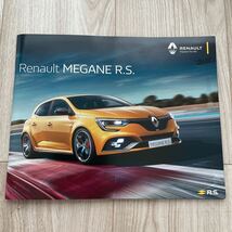 Renault MEGANE R.S. ルノー メガーヌ R.S. TROPHY-R カタログ 2020年2月発行_画像1