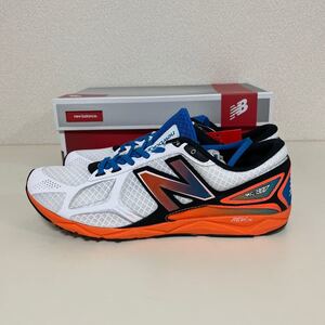 NEW BALANCE レーシングシューズ RC1300N2 ホワイト/オレンジ 26cm