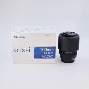 Tokina トキナー　atx-i 100mm 1:2.8 FF MACRO Nikon ニコン用AFマクロレンズ