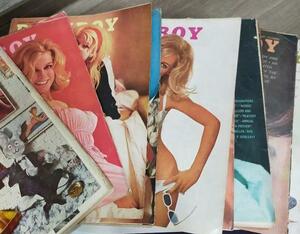 [ valuable ][PLAYBOY]USA 1964 year 10 pcs. foreign book summarize set 