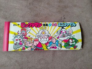 ビックリマンシール ミニファイル