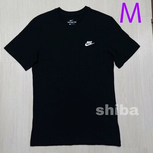 NIKE ナイキ tシャツ 半袖 黒 ブラック Nike Club t-shirt 海外Mサイズ