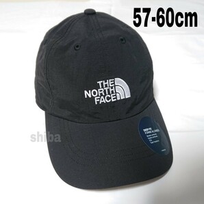 THE NORTH FACE ノースフェイス キャップ 帽子 黒 ブラック 白 ホワイトロゴ 海外限定 ホライゾンハット L/XL