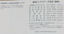 東武トップツアーズ 株主優待割引券２枚セット 2022年12月迄★東武鉄道 株主優待券/旅行B_画像3