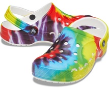 27cm クロックス crocs バヤ タイダイ クロッグ BAYA TIE-DYE CLOG M9W11 Multi マルチ 新品_画像1