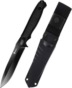 ★新品★APECTY シースナイフ サバイバルナイフ フルタング キャンプ 防災 釣り アウトドア包丁 専用シース付き刃長14CM