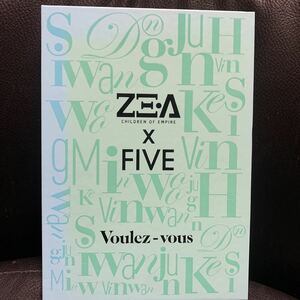 ZE:A FIVE VOULEZ-VOUS 韓国版CD ゼア パク・ヒョンシク イム・シワン ケビン キム・ドンジュン ハ・ミンウ MINI ALBUM