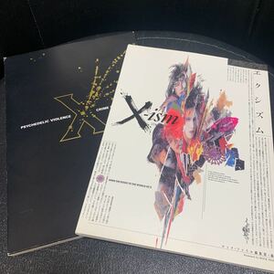 2冊セット　X-ism/エクシズム/X JAPAN PSYCHEDELIC VIOLENCE CRIME OF VISUAL SHOCK X JAPAN TOSHI HIDE PATA TAIJI YOSHIKI