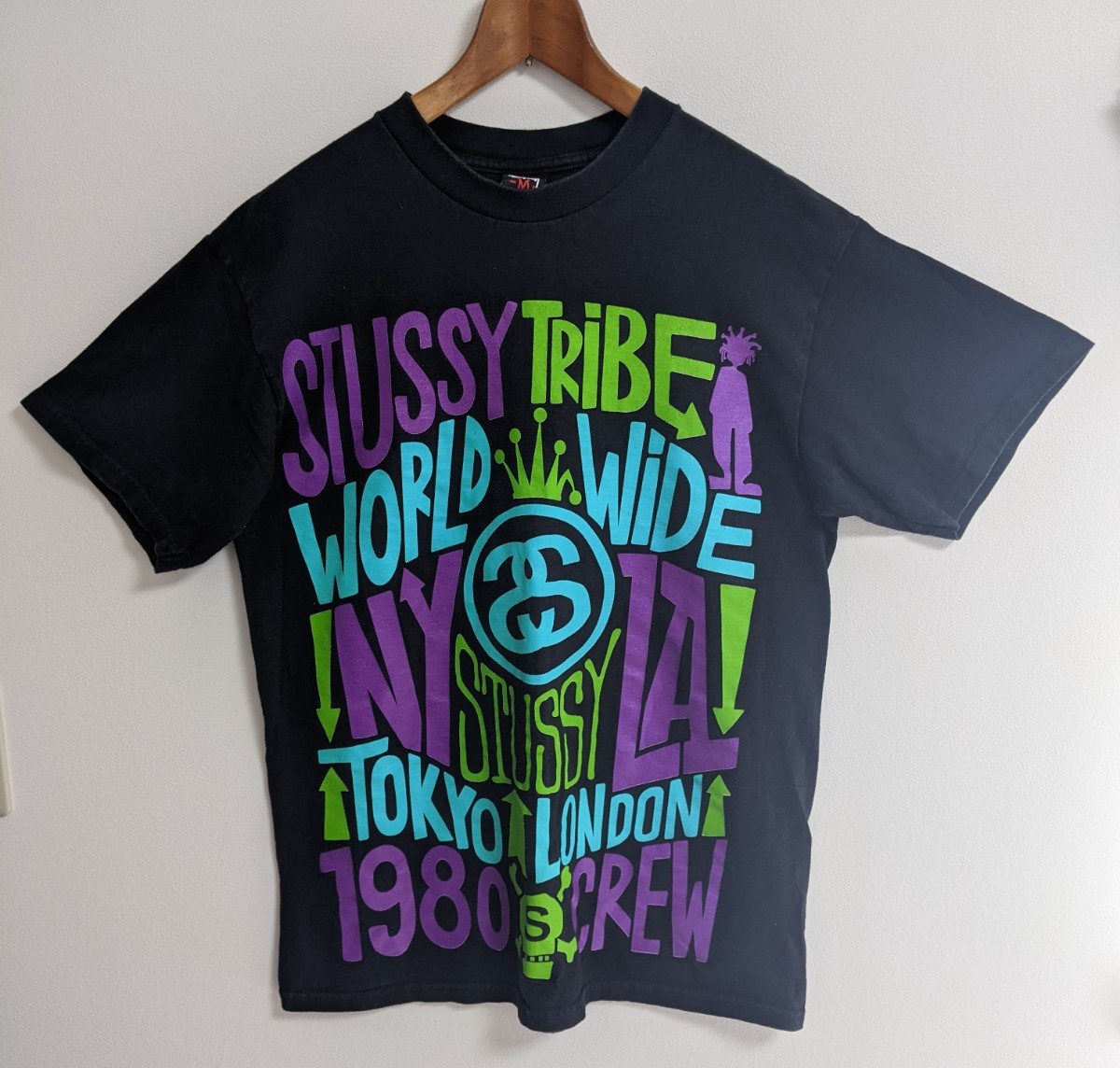 メンズ 新品 2011 STUSSY ステューシー AIRJAM fgE8y-m66405314382 黒M
