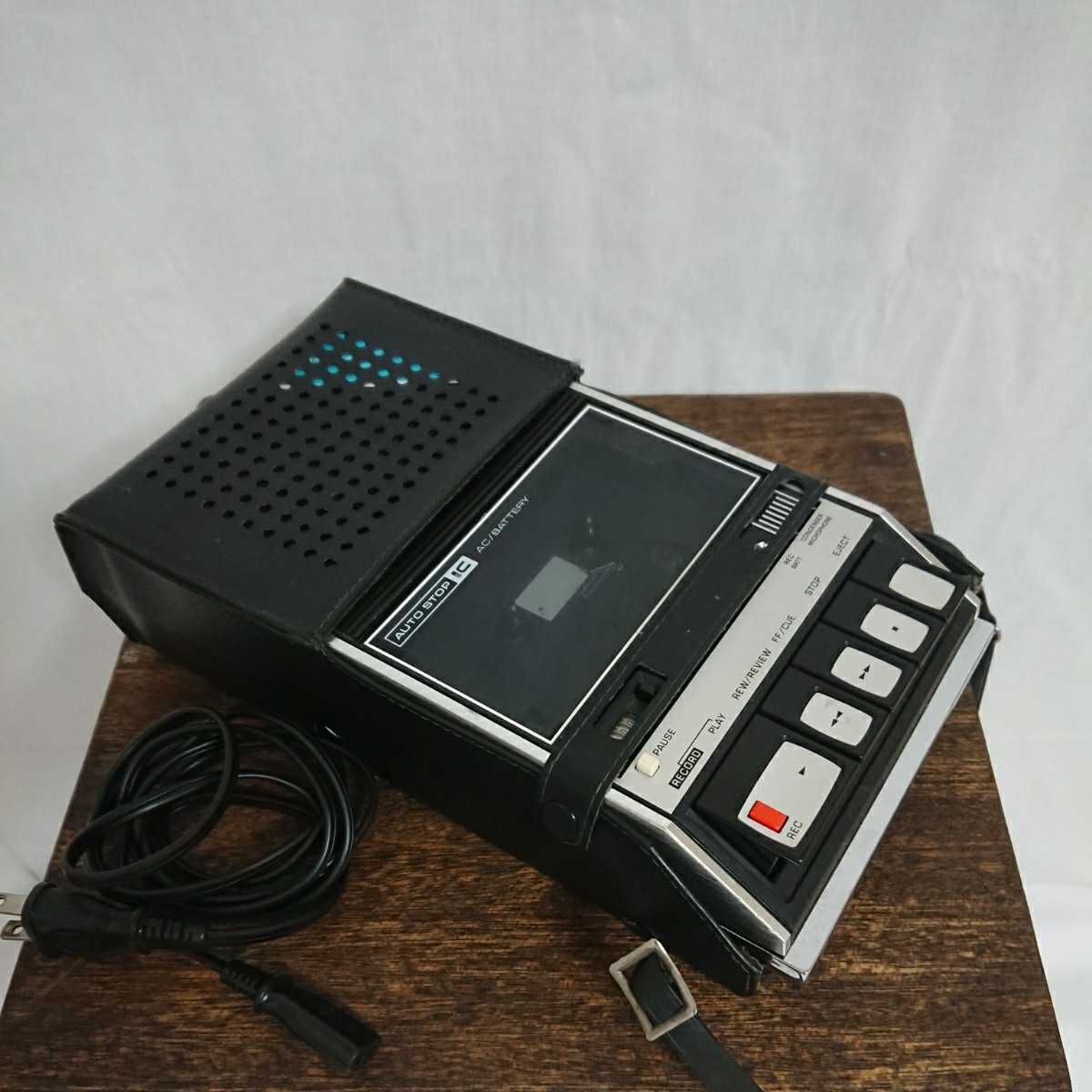 松下電器National ナショナル 昭和レトロ ステレオカセットレコーダー