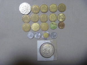 古銭 銀貨 バイメタル 等 メキシコ 硬貨 コイン 貨幣 まとめ売り 外国貨幣 外国銭 同梱割引あり