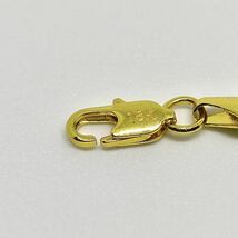 1円スタート ゴールドブレスレット 金ブレスレット 喜平 チェーンブレスレット 喜平ネックレス ゴールド K18 18K GP 刻印有り 整理品 017_画像5