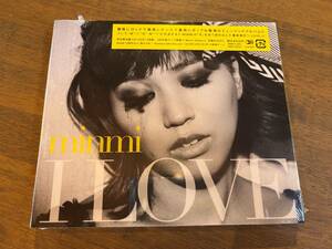 minmi『I LOVE』(CD+DVD) 未開封 初回限定盤