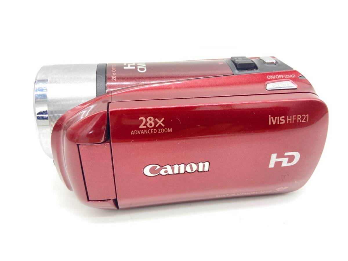 人気提案 Canon iVIS HFR21 ビデオカメラ kead.al