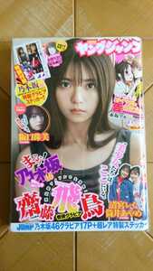 週刊ヤングジャンプ 2021年5月27日号・乃木坂46(齋藤飛鳥・清宮レイ・筒井あやめ・阪口珠美)・特別付録 特製グラビアステッカー