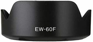 EW-60F レンズ フード ・EF-M 18-150mm f/3.5-6.3 IS STM レンズに対応 互換品 撮影アクセサリー