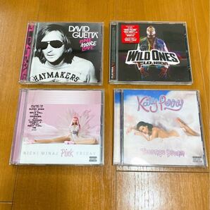 David Guetta、Flo Rida、Nicki Minaj、Katy Perry CD4枚セット