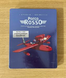 紅の豚　Blu-ray&DVD 北米版 スチールブック　Porco Rosso 