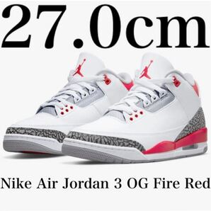 Nike Air Jordan 3 OG "Fire Red"
