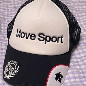 デサント Move Sport メッシュキャップ サングラスホルダー装備