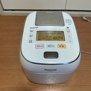 炊飯【現状品/取説付き】2015年製 Panasonic SR-PW105-W
