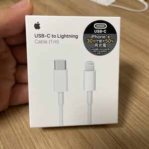 Apple 純正品 USB-C to Lightning Cable 1m ライトニングケーブル