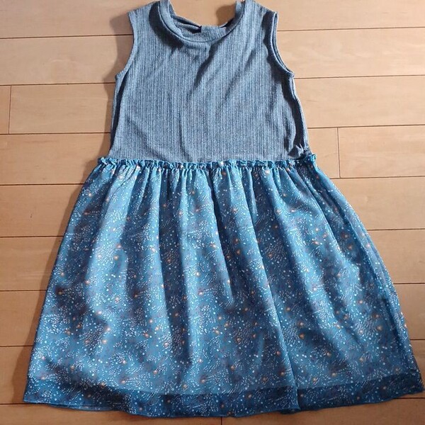 【中古】グリーンレーベルリラクシング☆135cmのワンピース