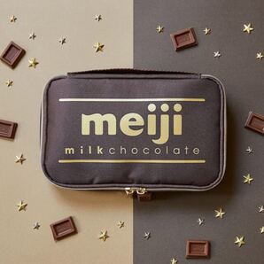 明治チョコレート95th マルチポーチ 男女兼用 新品未使用