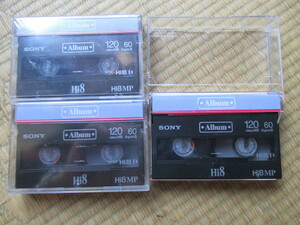 sony 8ミリビデオテープ　HI8MP　AIｂum　2本セット　未使用