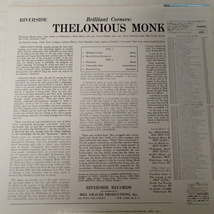 Thelonious Monk　セロニアス・モンク　 / 　Brilliant Corners　「帯付美品」_画像2