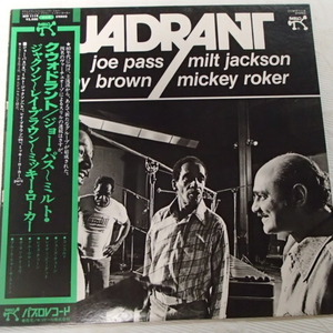 JOE PASS　ジョー・パス　　ミルト・ジャクソン　　レイ・ブラウン　　/　QUADRANT