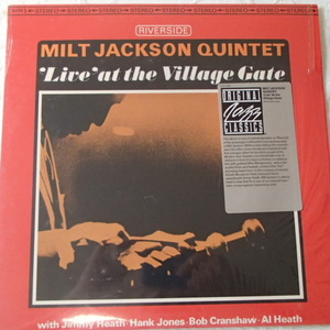  MILT JACKSON 　ミルト・ジャクソン　/　'LIVE' AT THE VILLAGE GATE　「OJC輸入盤」