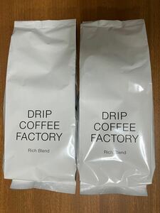 ドリップコーヒーファクトリー リッチブレンド レギュラーコーヒー 中挽き 500g×2袋 計1kg