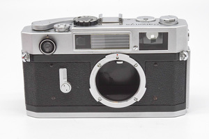 美品Canonキャノン 7S 後期Leica L39マウント シルバー フィルムカメラ ボディ