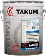 20L TAKUMIモーターオイル エンジンオイル 5W-40 SN/CF 20L _画像1