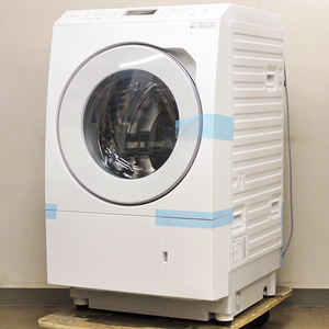 Panasonic【NA-SLX12AL】ドラム式洗濯乾燥機 トリプル自動投入 温水スゴ落ち泡洗浄 ナノイーX 洗濯12kg/乾燥6kg 左開き 2022年製 未使用品