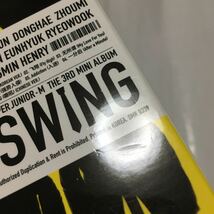 SUPER JUNIOR M　CD　THE 3RD MINI ALBUM　☆SWING☆　韓国盤　K-POP_画像7