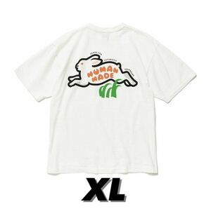 XL human made rabbit Tシャツ 白 ヒューマンメイド うさぎ半袖Tシャツ T-SHIRT Tee 