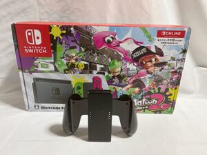 ◆Nintendo Switch 用 ◆Joy-Conグリップ と ◆スプラトゥーン2外箱のみ ◆任天堂スイッチ ◆送料無料