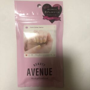 BEAUTYAVENUE ゴールドグリッターヴィーナス リアルジェルネイルシール