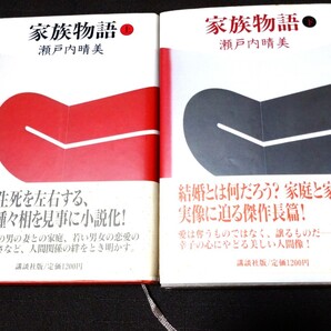 瀬戸内晴海 家族物語 上下 講談社
