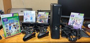 Xbox360S CONSOLE Model 1439 4GB + KINECTセンサー + KINECT専用ソフト