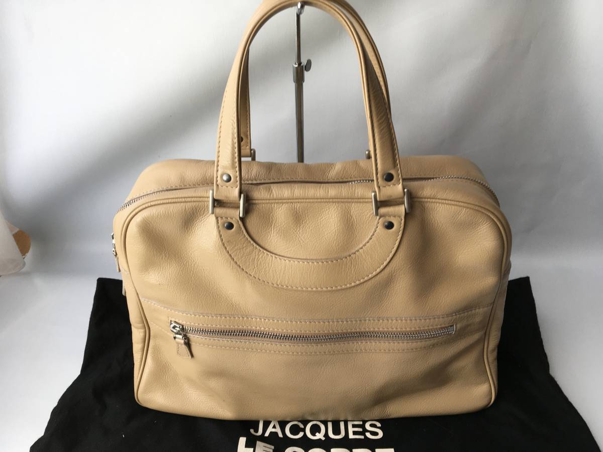 JACQUES LE CORRE ジャックルコー リスボン レザー ハンドバッグ