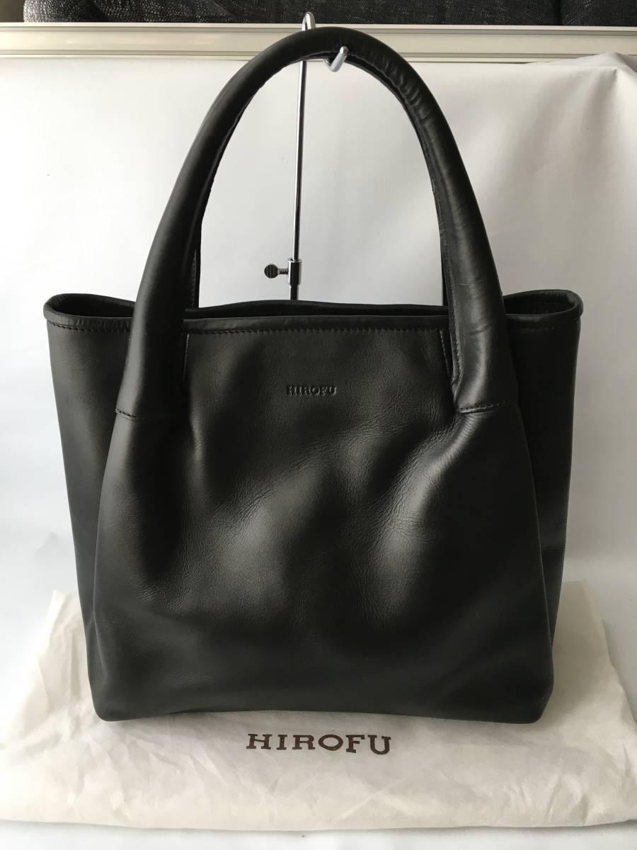 美品 HIROFU ヒロフ レザー トートバッグ