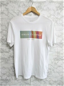 ☆ARMANI EXCHANGE アルマーニ エクスチェンジ ボックスロゴ Tシャツ 半袖/メンズ/S☆新作モデル