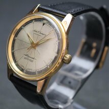 R4.7月OH済 希少文字盤 SEIKO CHAMPION Alpinist セイコー チャンピオン アルピニスト 17石 85899 手巻き 1964年 新品ベルト メンズ腕時計_画像3