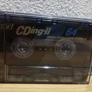 未使用品カセットテープ“TDK HIgh Postion TYPEⅡハイ・ポジションCD Ing-Ⅱ(64)の画像2