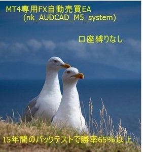 MT４専用FX自動売買EA　(nk_AUDCAD_M5_system)